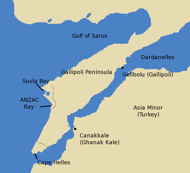 The Gallipoli Peninsula