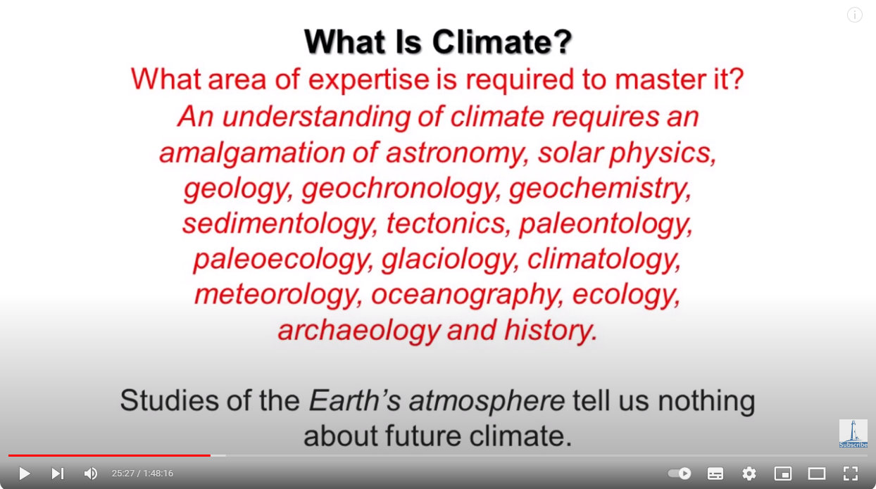 My Take on the Carbon Dioxide Narrative: Conclusion